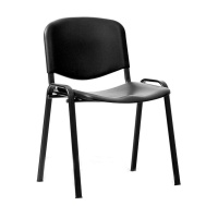 Стул ИЗО (каркас - чёрный, сиденье - пластик)